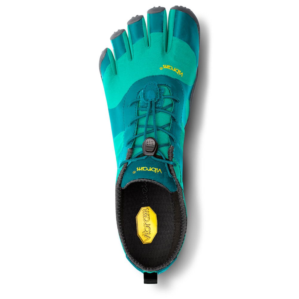 Vibram FiveFingers Dames V-Alpha - Bergschoenen Turquoise/Blauw - 860325DGR